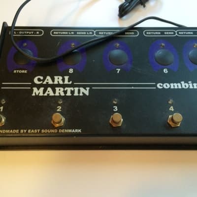 Carl Martin Combinator True Bypass Switcher Looper Pedal Power Supply 8 Channel image 2