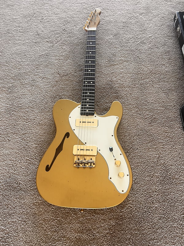 Fender Custom Shop '60s Reissue Telecaster Thinline Relic | Reverb