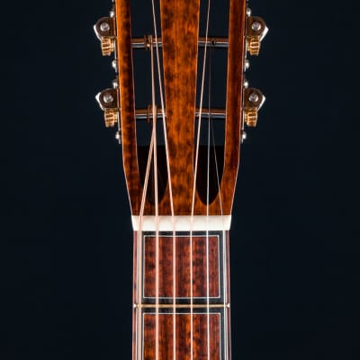 Santa Cruz H13 Custom African Blackwood and Fort Ross Chapel Redwood with Snakewood Inlays NEW image 11