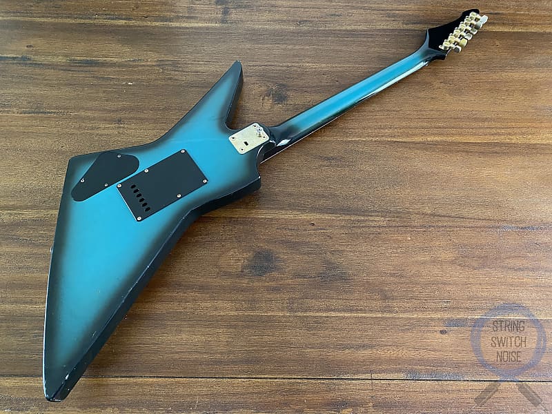 Aria Pro II, Explorer, ZZ Deluxe, Blue Black Burst, MIJ