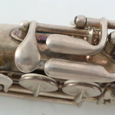 Early Buffet Crampon Soprano Saxophone in Silver Plate HISTORIC COLLECTION image 18