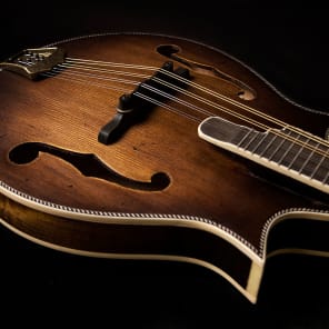 Washburn M117SWK Vintage Mandolin 2 Point Double Cutaway With Case -Dealer image 4