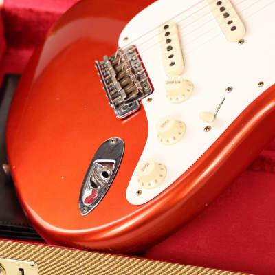 Fender Custom Shop Limited Edition 1957 Stratocaster Journeyman Relic Melon Candy image 10