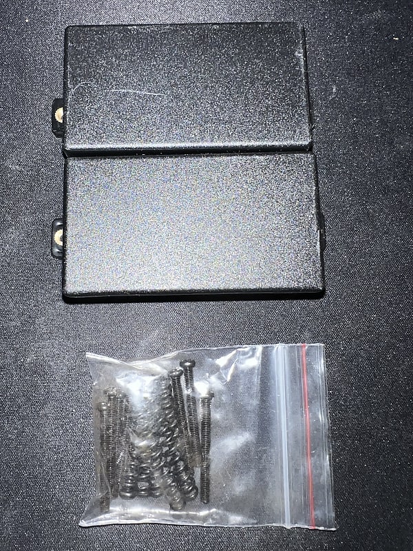 (2) Pickup Covers for Humbuckers 2023 plastic Black Reverb