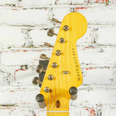Nash Guitar S-63 Alder Electric Guitar Sonic Blue Serial # MAN-53 image 5