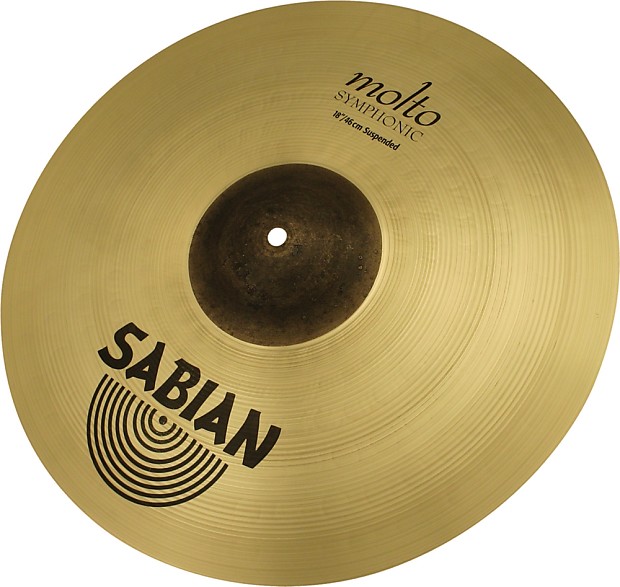 Sabian 19" AA Molto Symphonic Suspended Cymbal image 1