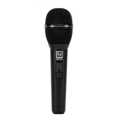 Electro-Voice ND76S Dynamic Cardioid Vocal Microphone with Mute/Unmute Switch image 2