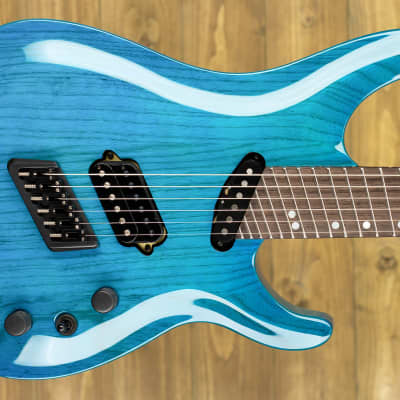 Ormsby SX Carved Top GTR6 (Run 10) Multiscale - Maya Blue Candy Gloss image 19