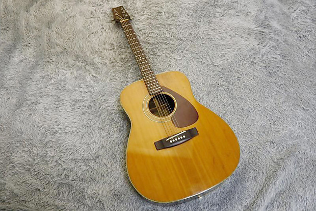 Vintage 1974 made Acoustic Guitar Yamaha FG-280 Green Label Made in Japan