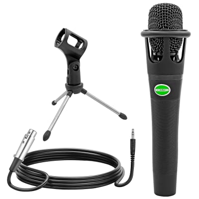 Shure 8900 Cardioid Dynamic Microphone with stand, cable, mic clip 