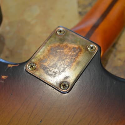 American Fender Stratocaster Sunburst Relic Noiseless Pickups image 19