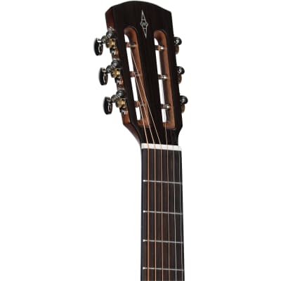 Alvarez AP66SHB Parlor Acoustic Guitar, Shadowburst image 3