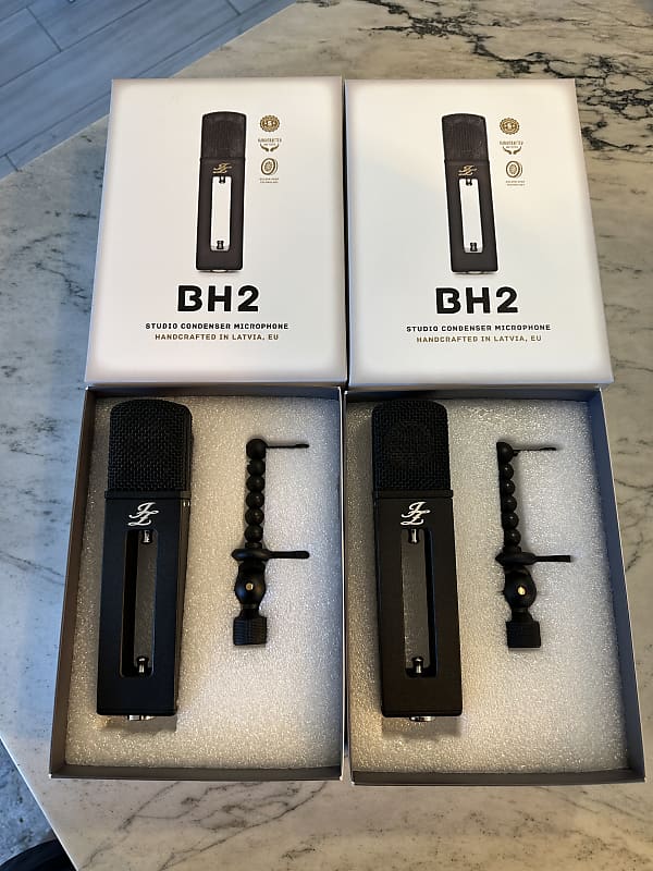 JZ Microphones BH2 Black Hole Cardioid LargeDiaphragm Reverb