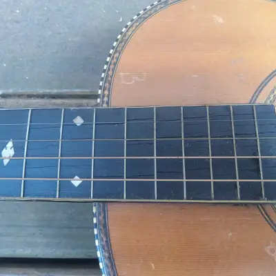 Vintage 1920's Herwin Acoustic Parlor Guitar Project! Record Label, Charlie Patton! image 10