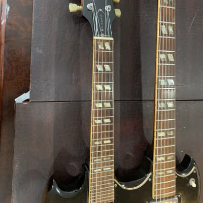 Gibson EMS 1235 mandolin/6string doubleneck  1966 Tobacco sunburst image 4