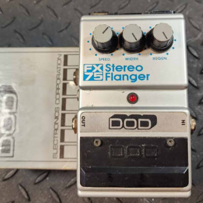 DOD Stereo Flanger FX75 with Battery Door Vintage for sale
