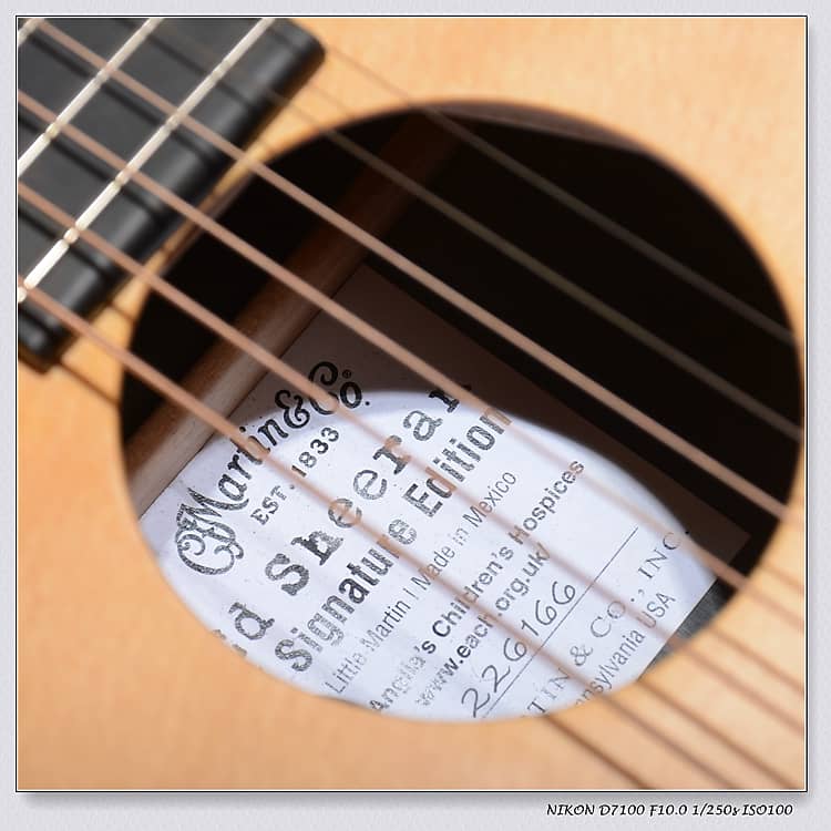 【廃盤レアギター】エドシーラン版 LX1E signature Martin LX1E Ed Sheeran ✖️Signature | Reverb