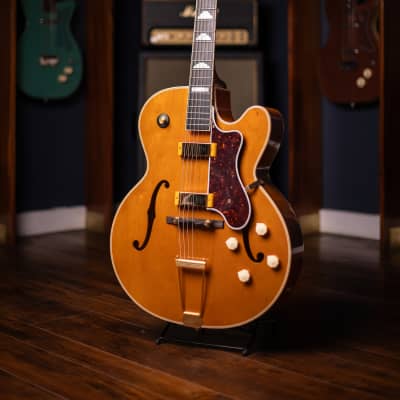 Epiphone 150th Anniversary Zephyr DeLuxe Regent Hollowbody Electric Guitar - Aged Antique Natural image 17