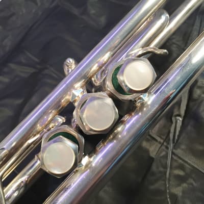 Schilke Custom Made B5 Professional Trumpet-Copper Bell Silver Plated-Mint Cond! image 14