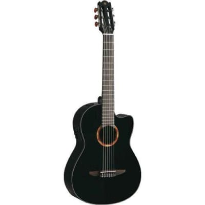 Yamaha NCX700 Acoustic/Electric Classical Guitar - Black