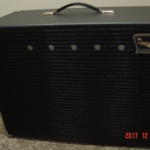 Tone King Tone King 1 x 12" open back cabinet - great sound light weight Black with Black Grillcloth image 3
