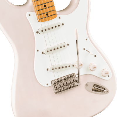 Squier Classic Vibe '50s Stratocaster Maple Fingerboard White Blonde image 4