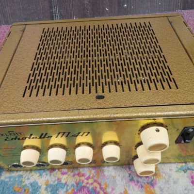 Klemt Echolette M40 Gold and Echolette NG51 S Gold Guitar Amplifier (Cleveland, OH) image 3