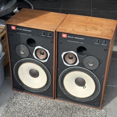 Vintage JBL 4312 Control Monitor Speakers – Original USA Studio Pair (1970s) image 3
