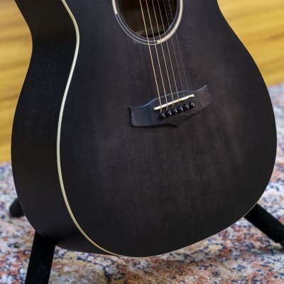 Tanglewood Blackbird Orchestra Acoustic Guitar (Smokestack Black Satin) image 4