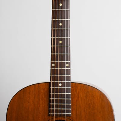 Gibson  LG-0 Flat Top Acoustic Guitar (1962), ser. #55565, black tolex hard shell case. image 8