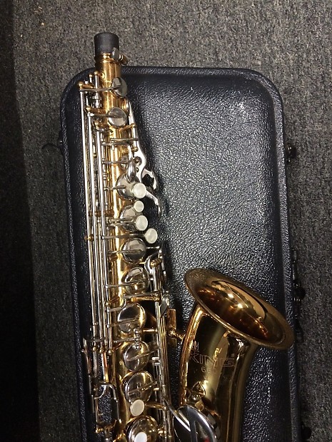 Used King 660 Alto Saxophone USA Ready to Play Gold Lacquer