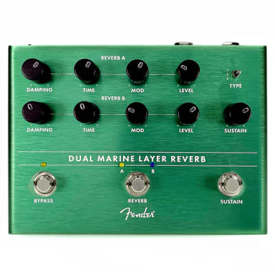 Used - Fender Dual Marine Layer Reverb Guitar Effects Pedal image 2
