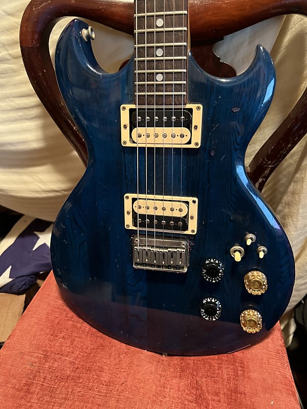 aria cardinal series cs350 electric guitar 1980's blue | Reverb aria cardinal series cs350 electric guitar 1980's blue | Reverb