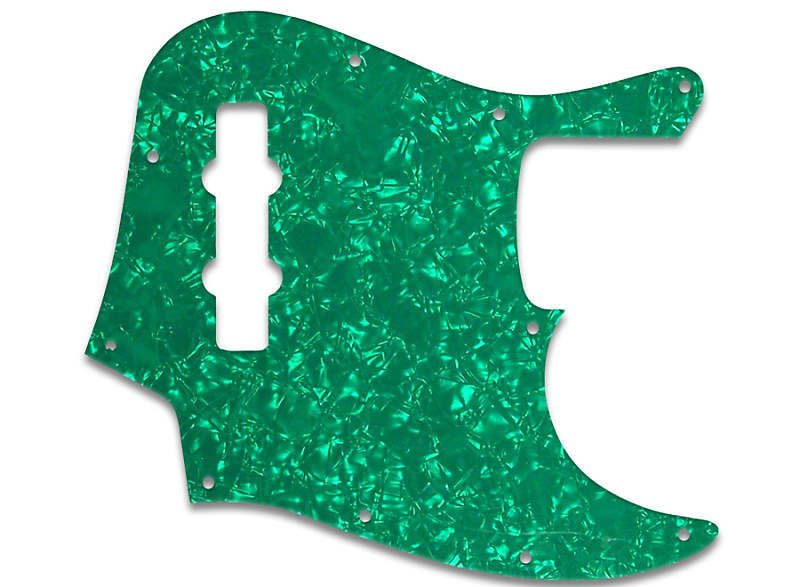 Pickguard For Fender Mexican Standard Jazz Bass Green Pearl Reverb 4658