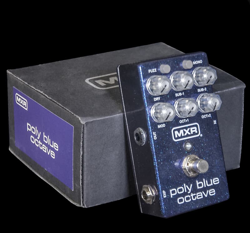 MXR M306 Poly Blue Octave/Fuzz Pedal | Reverb MXR M306 Poly Blue Octave/Fuzz Pedal | Reverb