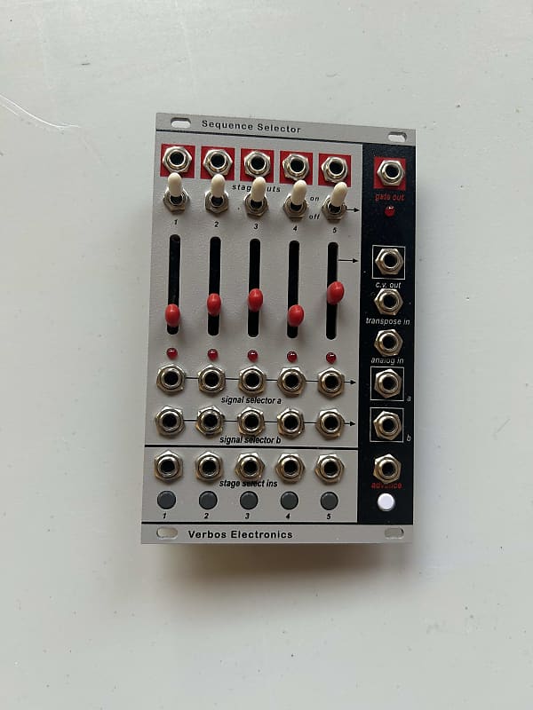 Verbos Electronics Sequence Selector | ModularGrid Eurorack