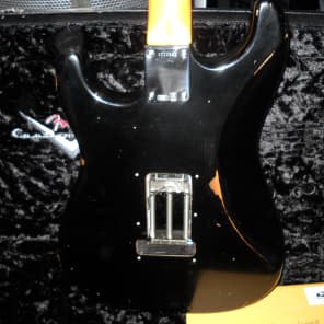 Fender Custom aged Dave Murray Signature Stratocaster 2012 Black image 4
