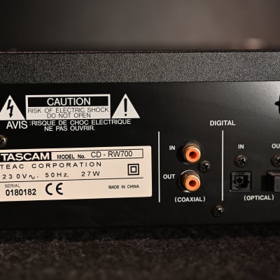 TASCAM CD-RW700 | Reverb