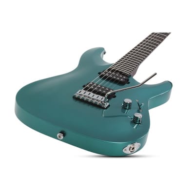 Schecter Aaron Marshall AM-6 Signature Electric Guitar, Arctic Jade image 4