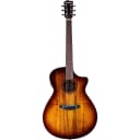 Breedlove ECO Pursuit Exotic S Concerto CE Acoustic-Electric Guitar, Tiger's Eye