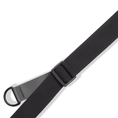 Levy's 3.5"  Wide Right Height Guitar Strap, Black image 4