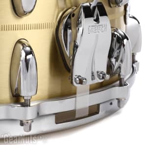 Gretsch Drums USA Bell Brass Snare Drum - 6.5 x 14-inch - Brushed image 4