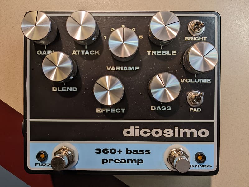 Dicosimo Audio 360+ Bass Preamp & DI