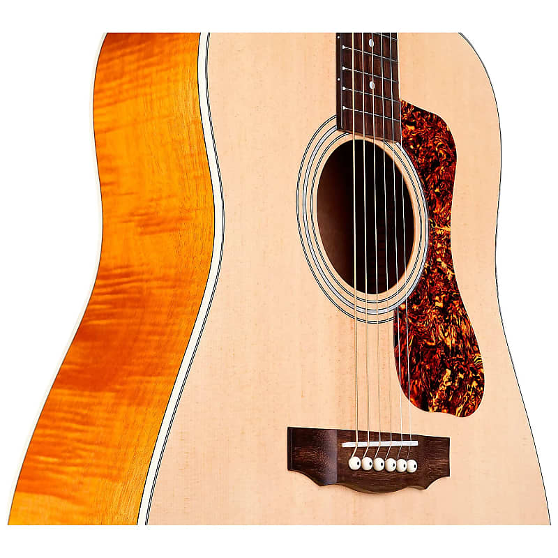 Guild Westerly Collection D-240E Flamed Mahogany image 3