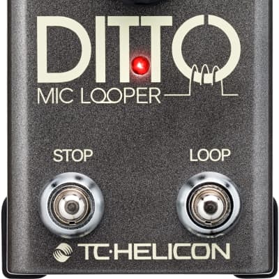 【服&音楽】TC HELICON DITTO MIC LOOPER TC-Helicon Ditto Mic Looper Pedal | Sweetwater
