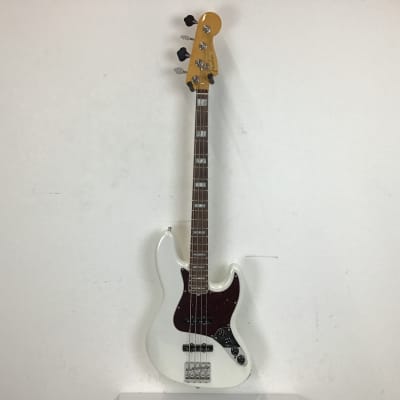 Used Fender AMERICAN ULTRA JAZZ BASS Bass Guitars White image 2
