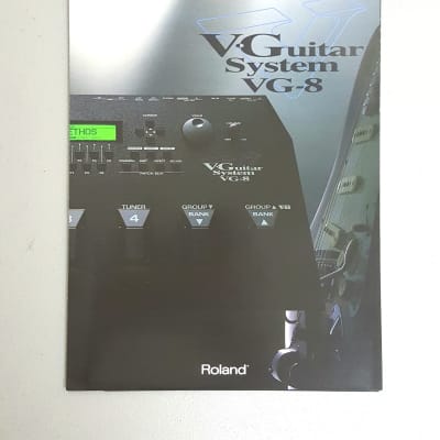 Roland VG-8 V-Guitar Guitar Synth/Processor - Original Brochure