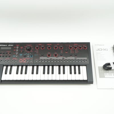 Roland JD-Xi Digital x2, Analog, Drums 4-Part Crossover Synthesizer 100-240V PSU