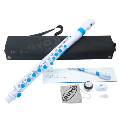 NUVO JFLUTE - WHITE/BLUE image 2