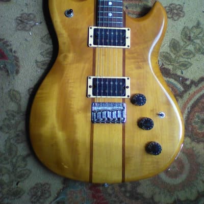 Aria Pro II SG-380 1981 Natural Mahogany | Reverb